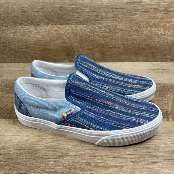 VANS Classic Slip On Together As Ourselves Classic Shoes Mens 6 Womens 7.5 NEW - Picture 2 of 10